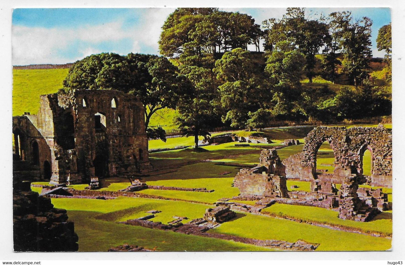 (RECTO / VERSO) BARROW IN FURNESS - FURNESS ABBEY - BEAU TIMBRE - FORMAT CPA - Barrow-in-Furness