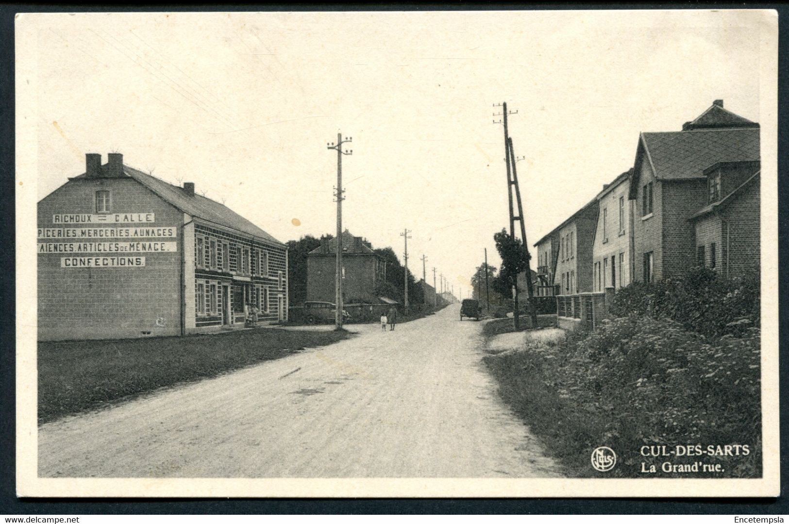 CPA - Carte Postale - Belgique - Cul Des Sarts - La Grand'Rue (CP18695) - Cul-des-Sarts