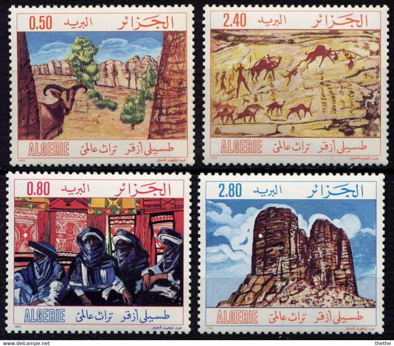 ALGERIE - Patrimoine Mondial De Tassili - Géographie