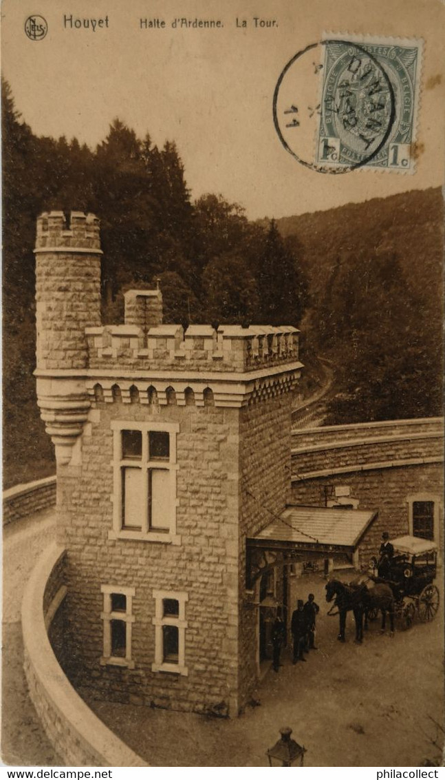 Houyet // Halte D'Ardenne - La Tour 1911 Rare - Houyet