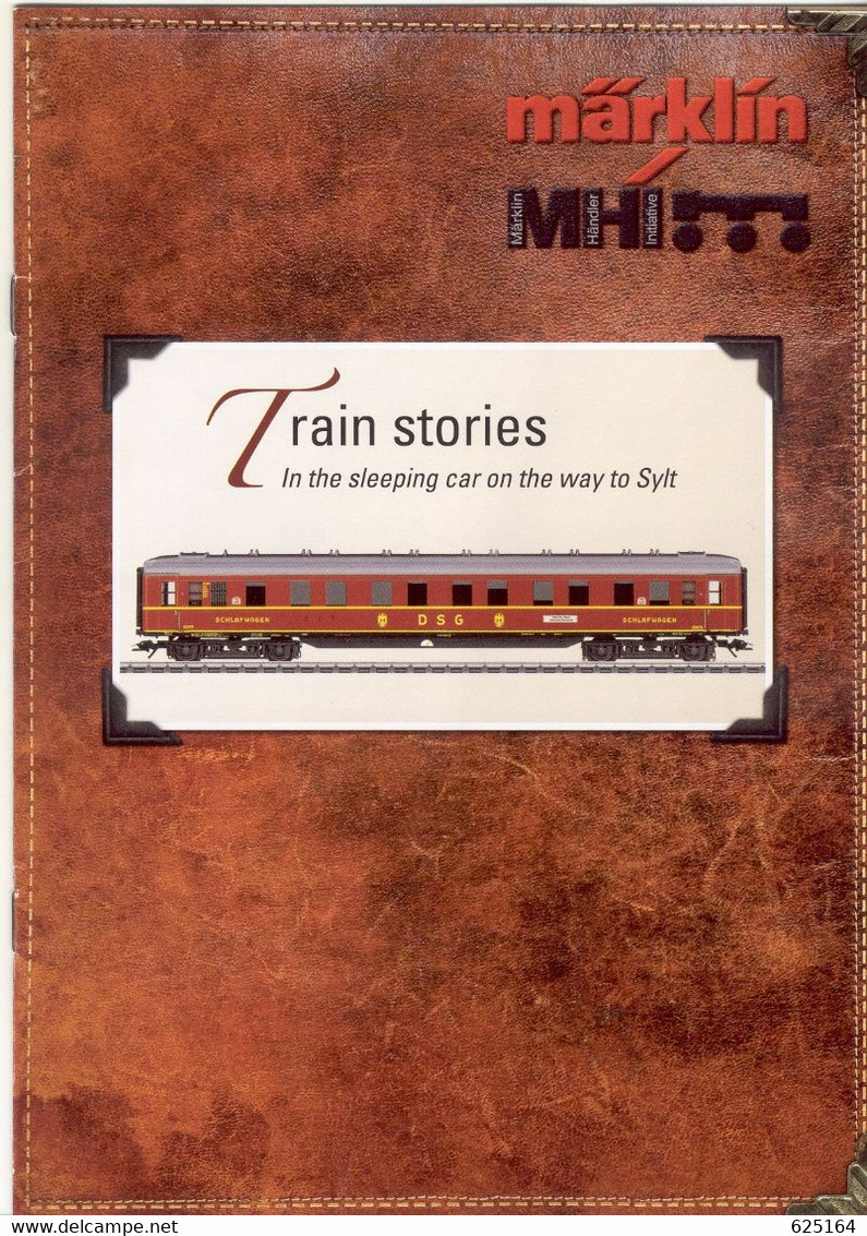 Catalogue MÄRKLIN 2013 Brochure Train Stories MHI 2013 238872-09 2013 - Inglese