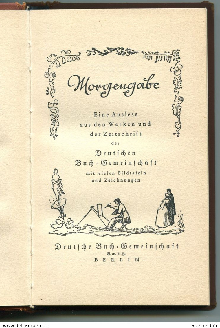 Morgengabe (um 1935) Deutschen Buch-Gemeinschaft - Korte Verhalen