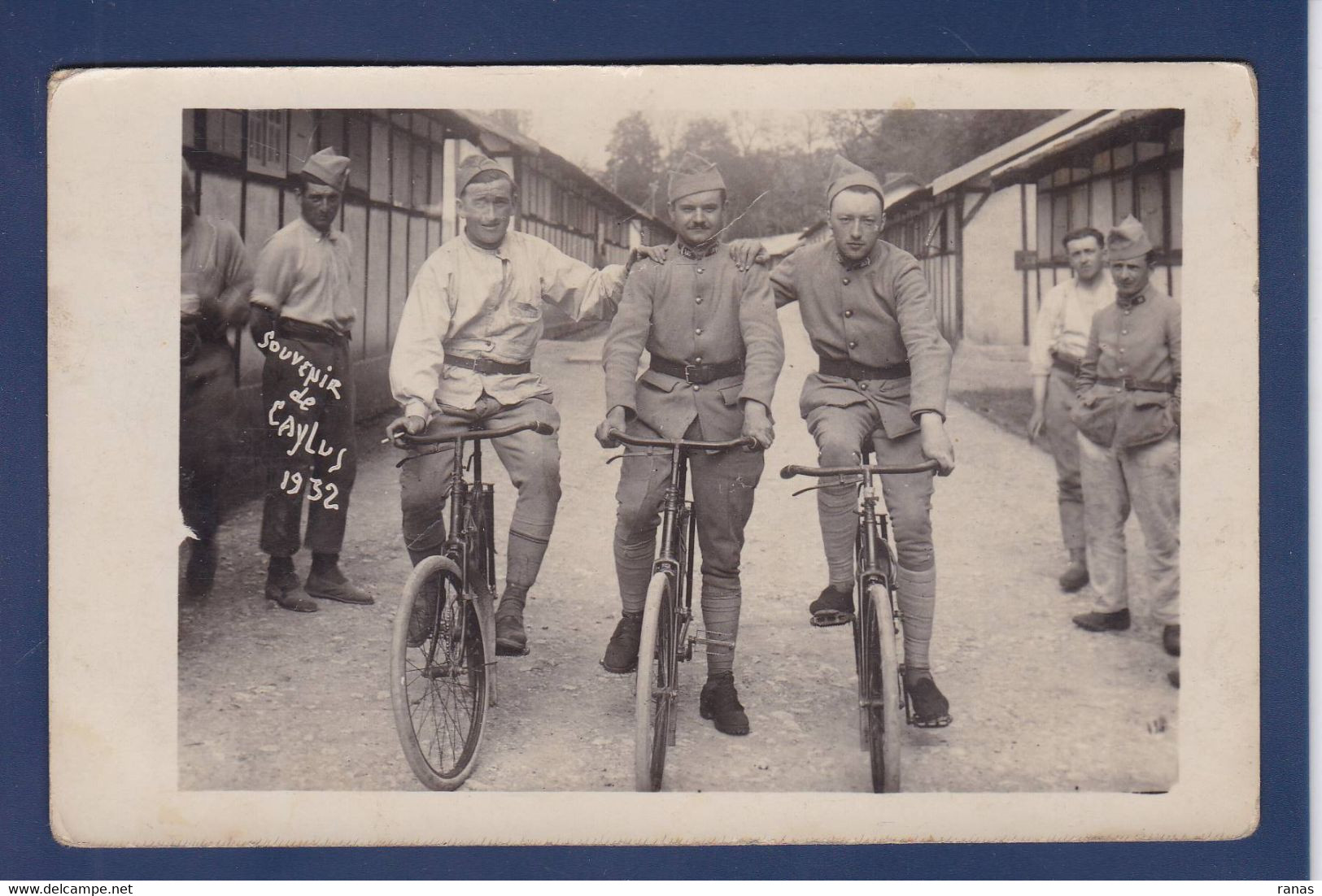 CPA [82] Tarn Et Garonne CAYLUS Non Circulé Carte Photo Cycle Bike - Sonstige & Ohne Zuordnung