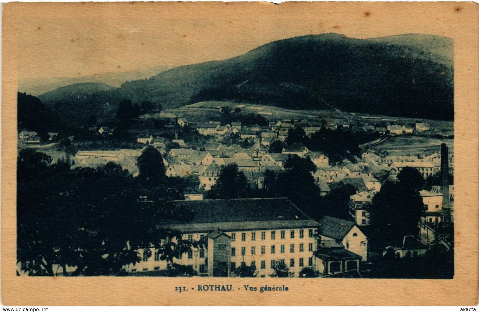 CPA AK ROTHAU - Vue Générale (393652) - Rothau