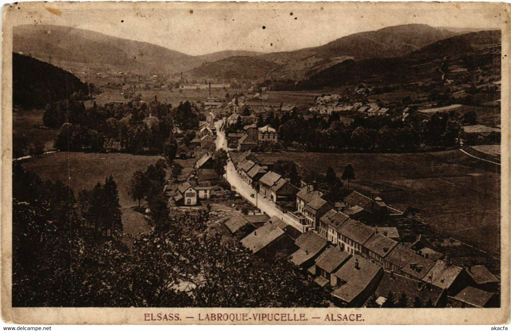 CPA AK Elsass - LABROQUE-Vipucelle - Alsace (393805) - La Broque