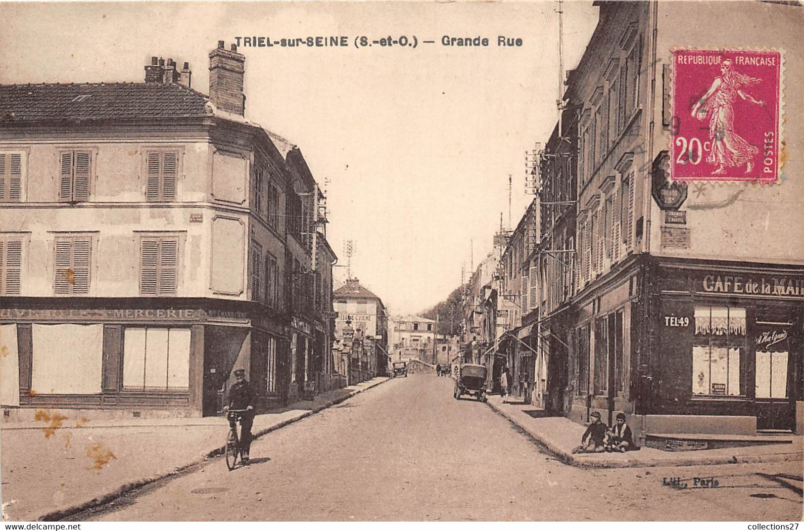 78-TRIEL-SUR-SEINE- GRANDE RUE - Triel Sur Seine