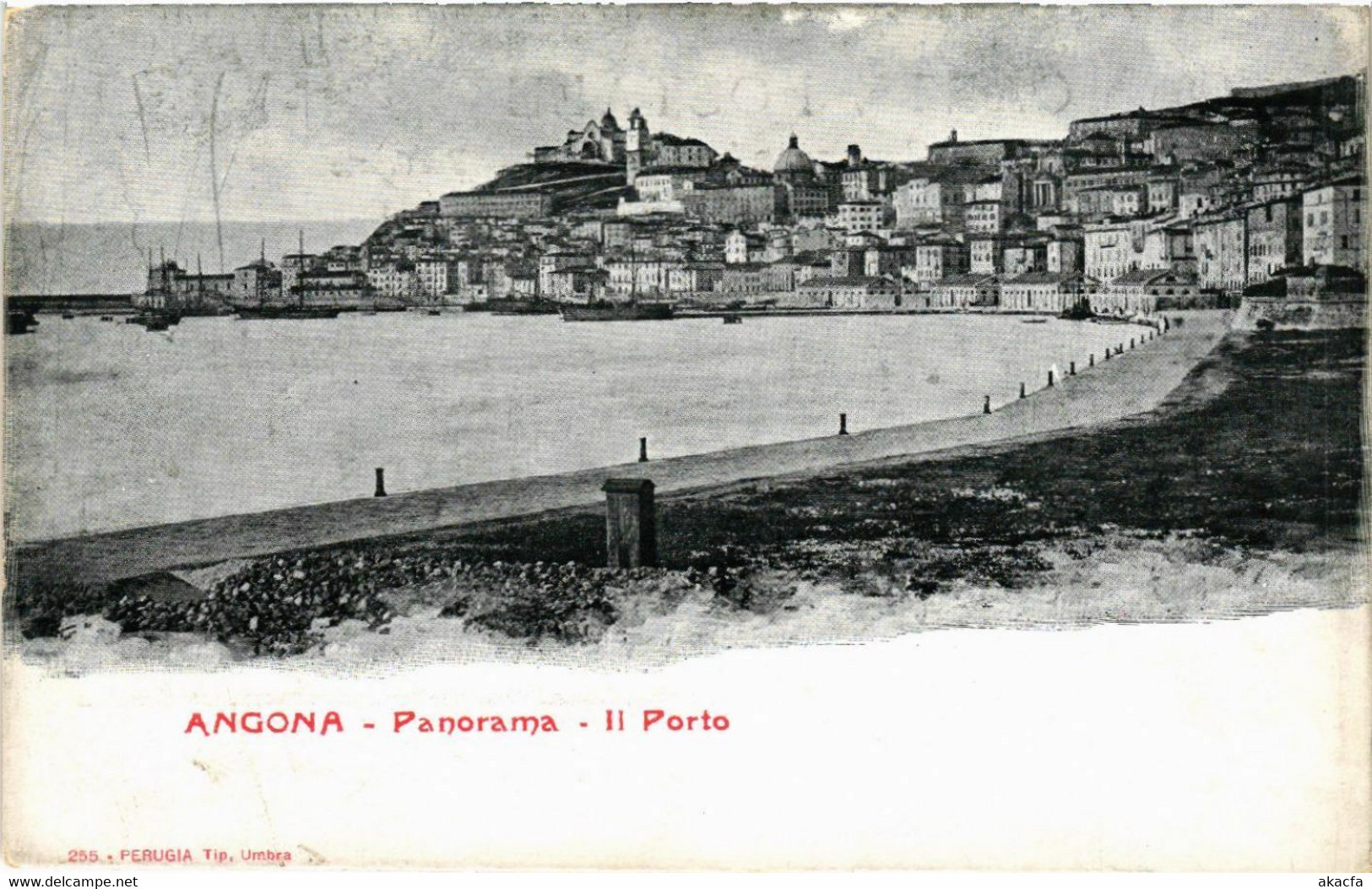 CPA AK ANCONA Panorama - Il Porto ITALY (394859) - Ancona