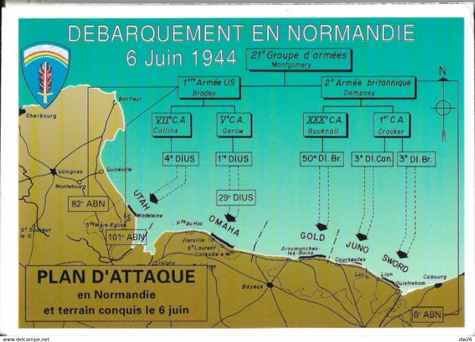 Dépliant: Les Sites Historiques Débarquement En Normandie 6 Juin 1944 - Pochette De 10 Photos En Accordéon Avec Cartes - Cuadernillos Turísticos