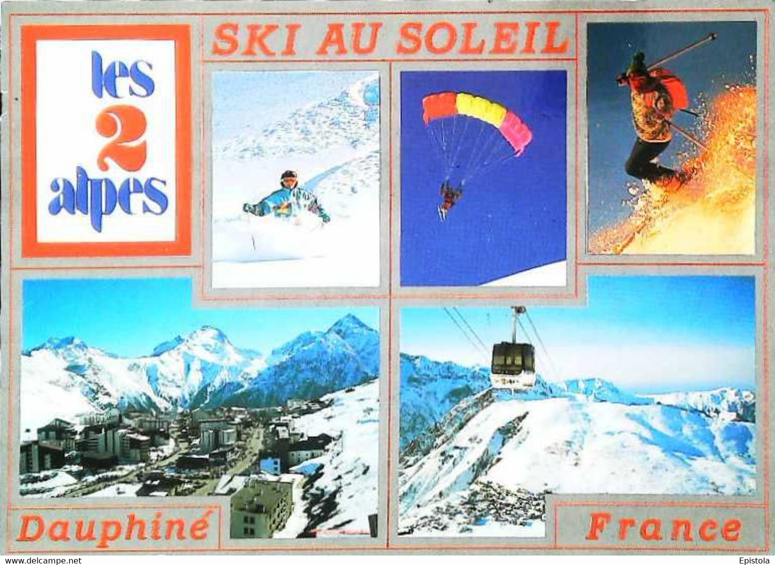 ► Parapente - Les 2  Alpes - Parachutespringen
