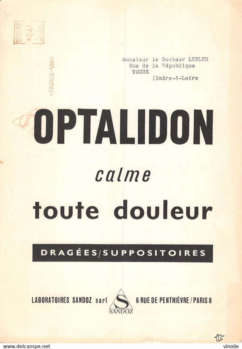 P-21-BBT-DOCS-GF-722 : PUBLICITE PHARMACIE. SINE. INSOMNIES. BEBE PLEURE - Sine