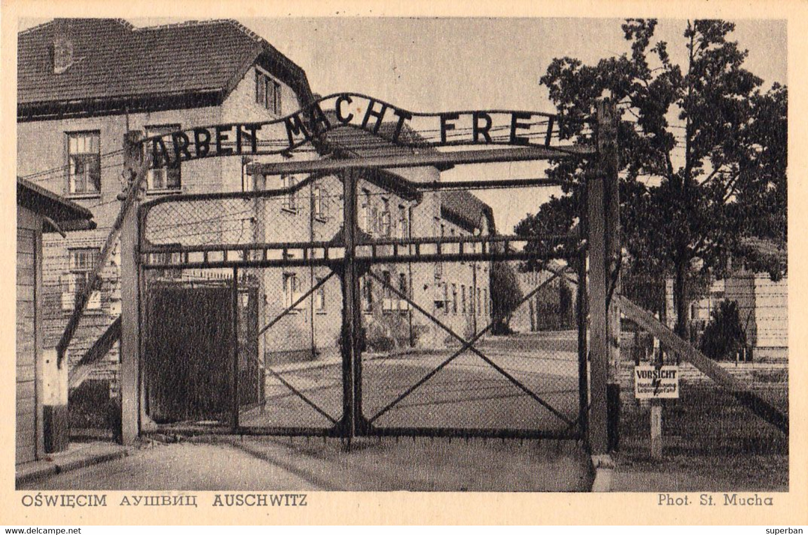 OŚWIĘCIM-BRZEZINKA / AUSCHWITZ-BIRKENAU : GERMAN NAZI CONCENTRATION CAMP - SÉRIE / COMPLET SET : 10 + 1 POSTCARDS (ai175 - Polonia