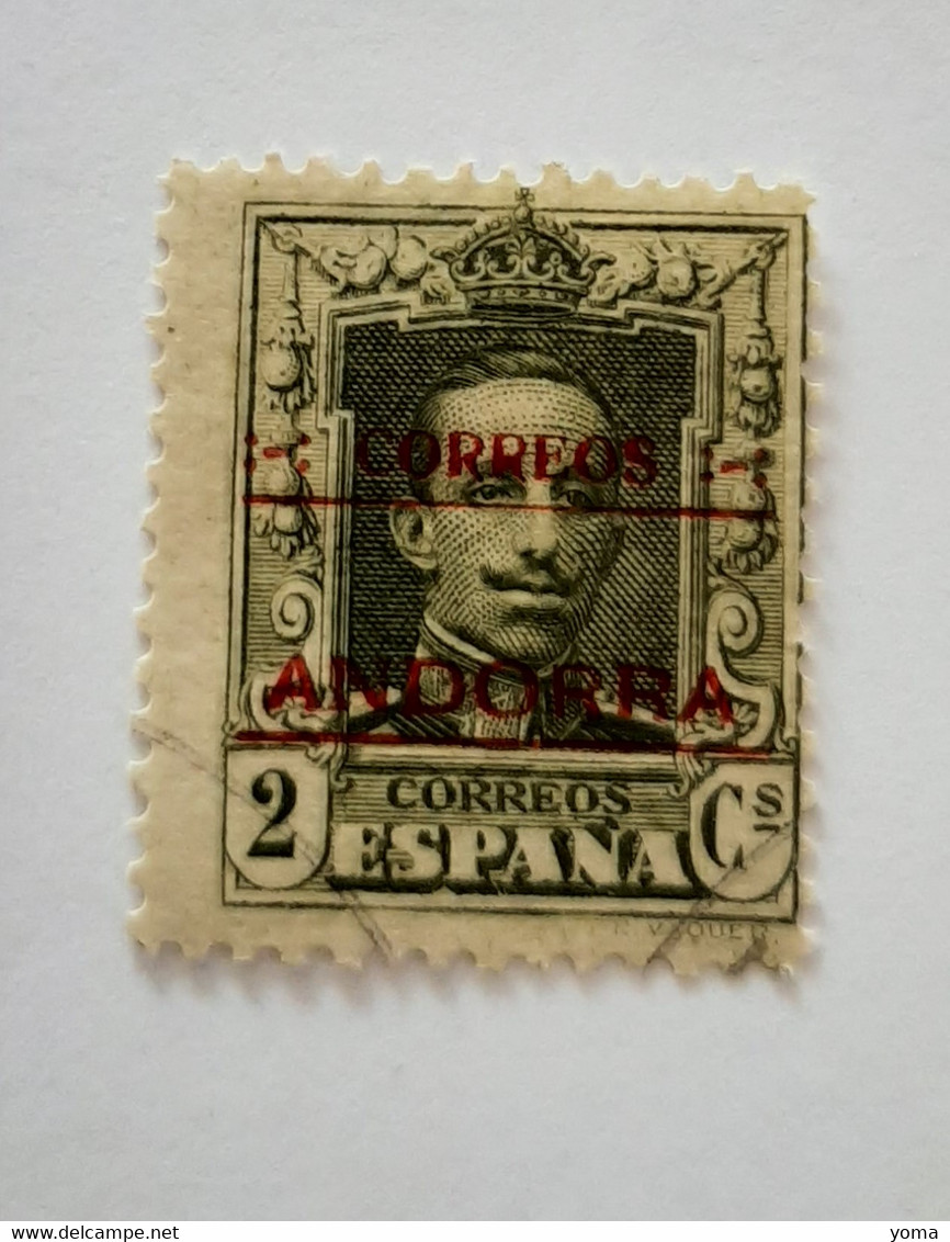 N° 1       2c Vert-olive (B) - Used Stamps