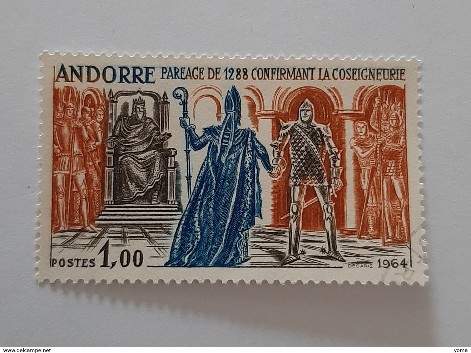 N° 170        Paréage De 1288 - Used Stamps