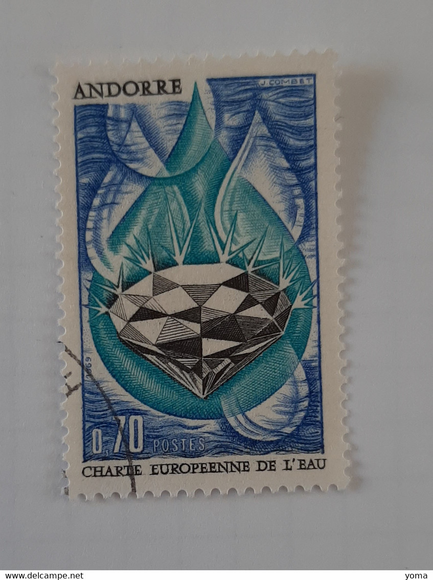 N° 197        Charte Européenne De L'eau - Used Stamps