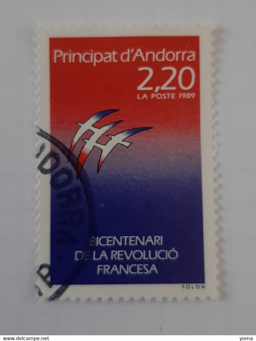 N° 376       Bicentenaire De La Révolution Française - Used Stamps