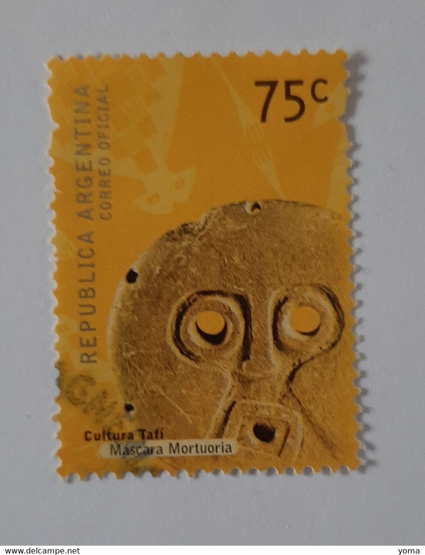 N° 2211       Masque Mortuaire  -  Cultyre Tafi - Used Stamps