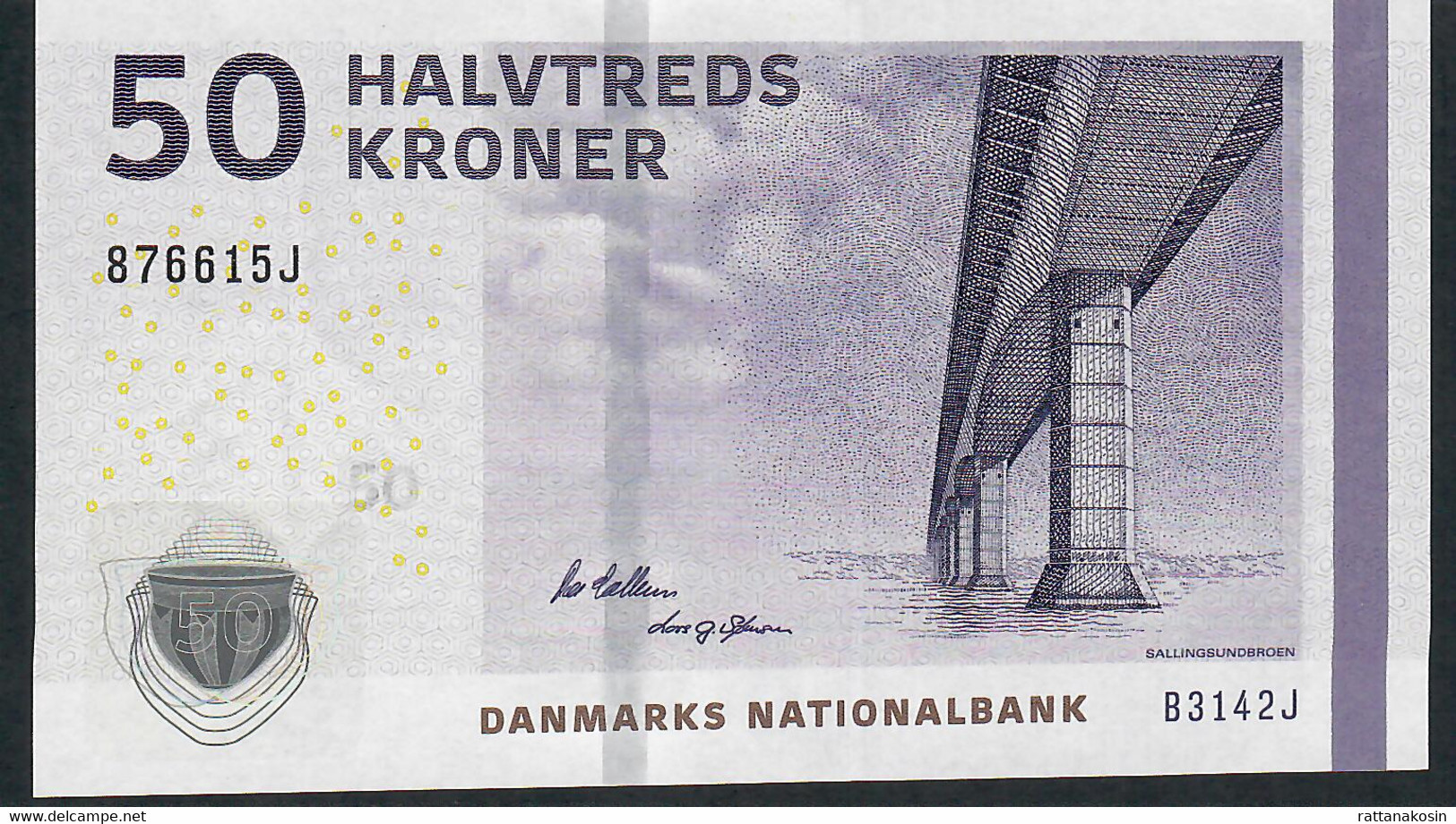 DENMARK P65 50 Kroner (20)14 UNC - Dinamarca