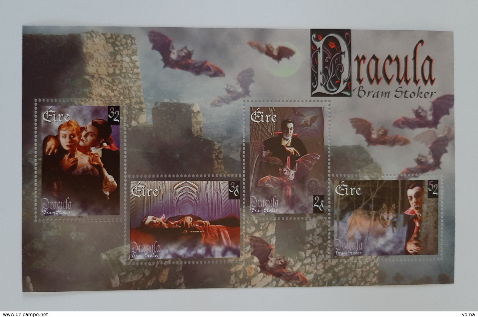 N° 26       Centenaire Du Livre Dracula De Bram Stoker  -  Neuf - Blocks & Sheetlets