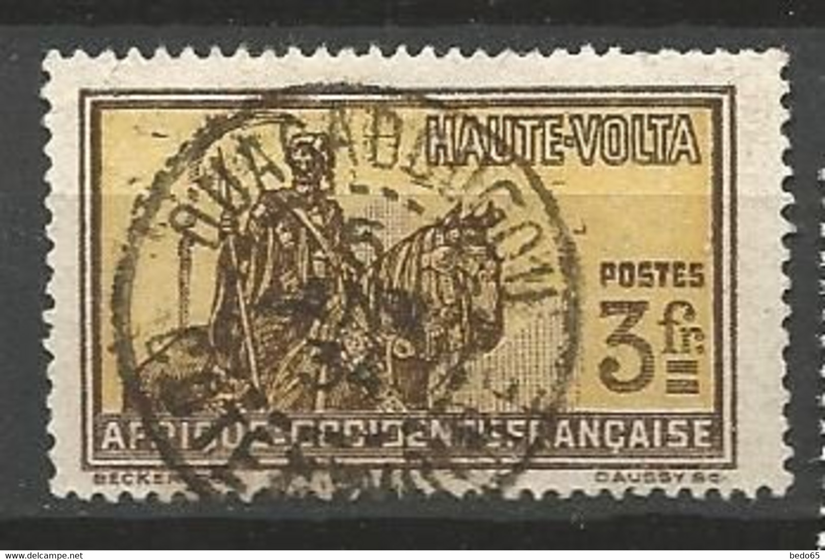 HAUTE-VOLTA N° 53 CACHET OUAGADOUGOU - Oblitérés