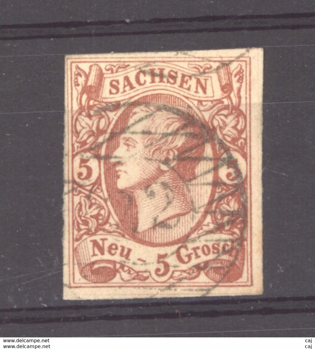 Allemagne  -  Saxe  :  Mi. 12  (o) Faux Ancien - Sachsen