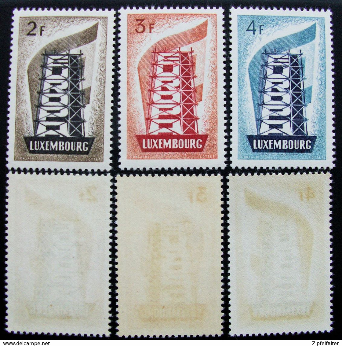 Sammlung Luxemburg Komplette Europa-Cept Marken Von 1956 Bis 1992 ** Postfrisch. Siehe Alle 14 Bilder. - Colecciones