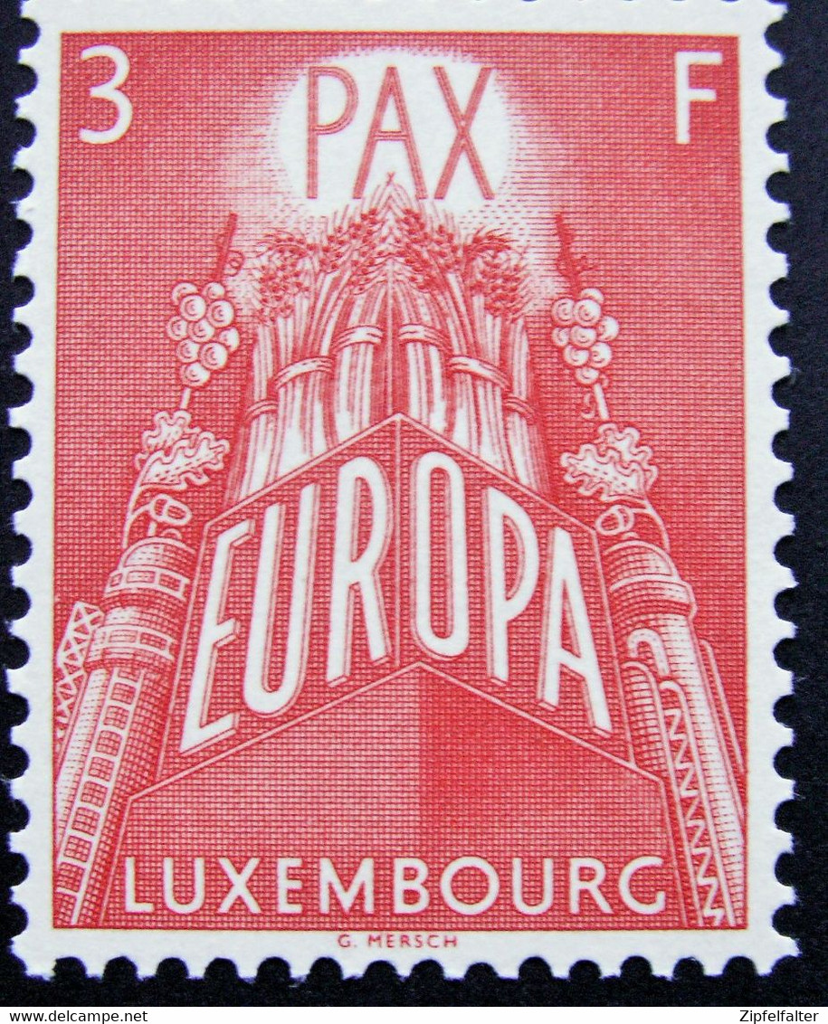 Sammlung Luxemburg komplette Europa-Cept Marken von 1956 bis 1992 ** postfrisch. Siehe alle 14 Bilder.