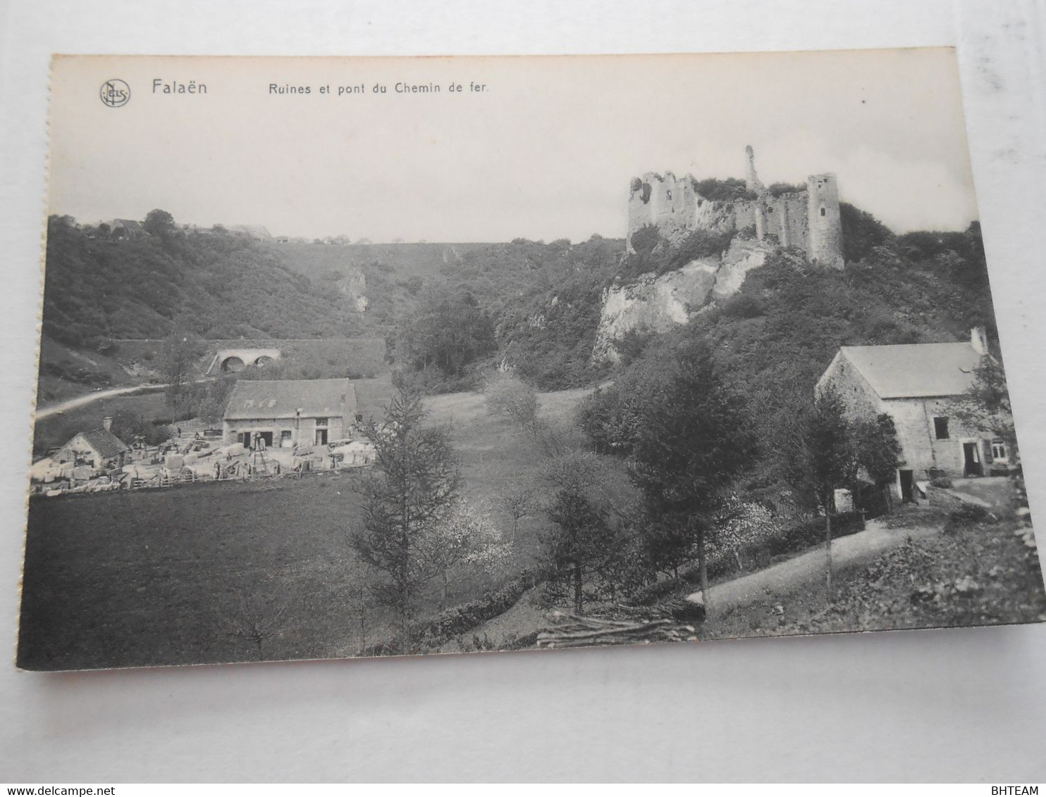 Falaen Ruines Et Pont Du Chemin De Fer - Onhaye