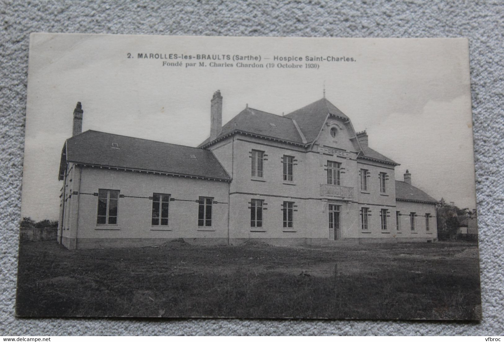 Marolles Les Braults, Hospice Saint Charles, Sarthe 72 - Marolles-les-Braults