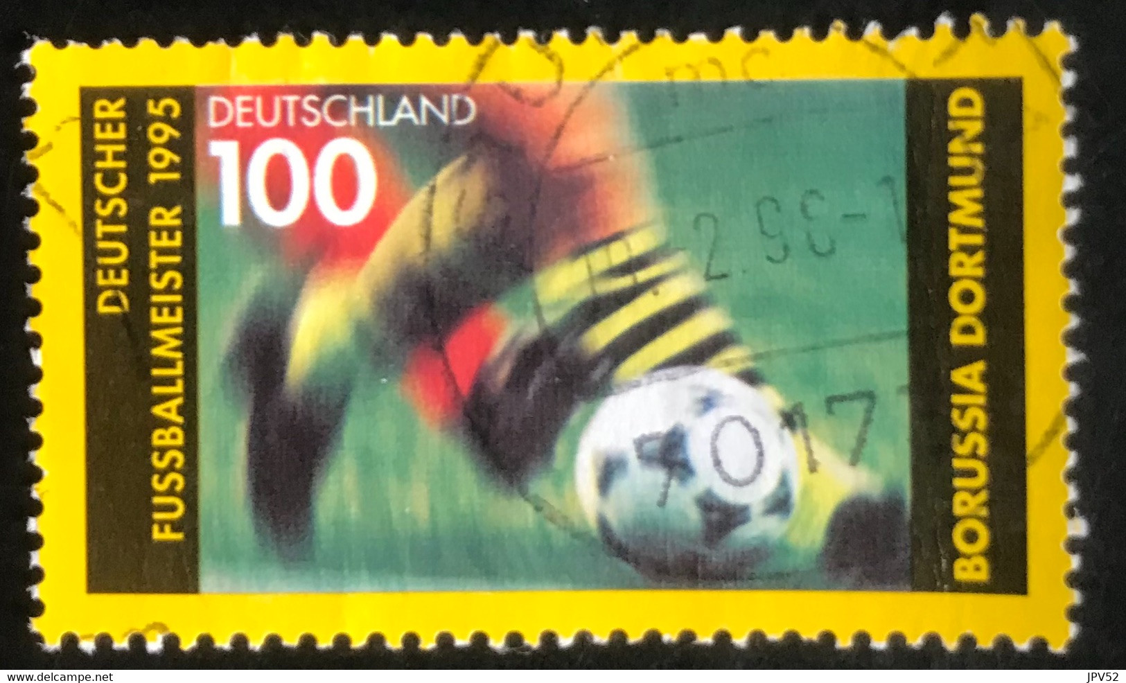 Deutschland - C2/40 - (°)used - 1995 - Michel 1833 - Voetbalkampioen Borrussia Dortmund - Gebraucht