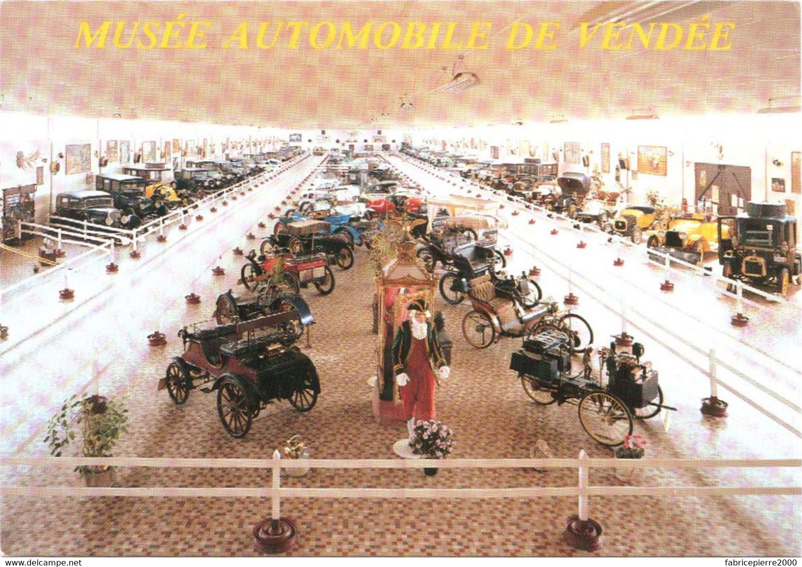 Carte Publicitaire 85 (Vendée) Talmont-Saint-Hilaire - Musée Automobile De Vendée TBE Scan Recto-verso - Talmont Saint Hilaire