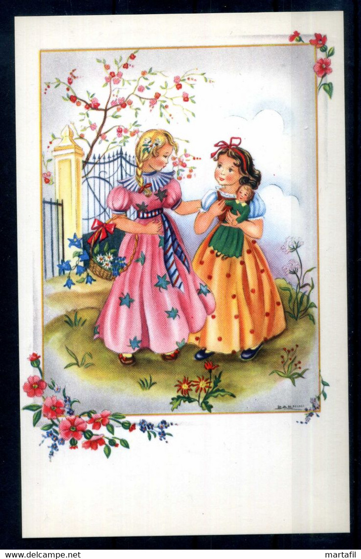 Cartolina AUGURALE Bambini CHILDRENS KIDS - Kinder-Zeichnungen