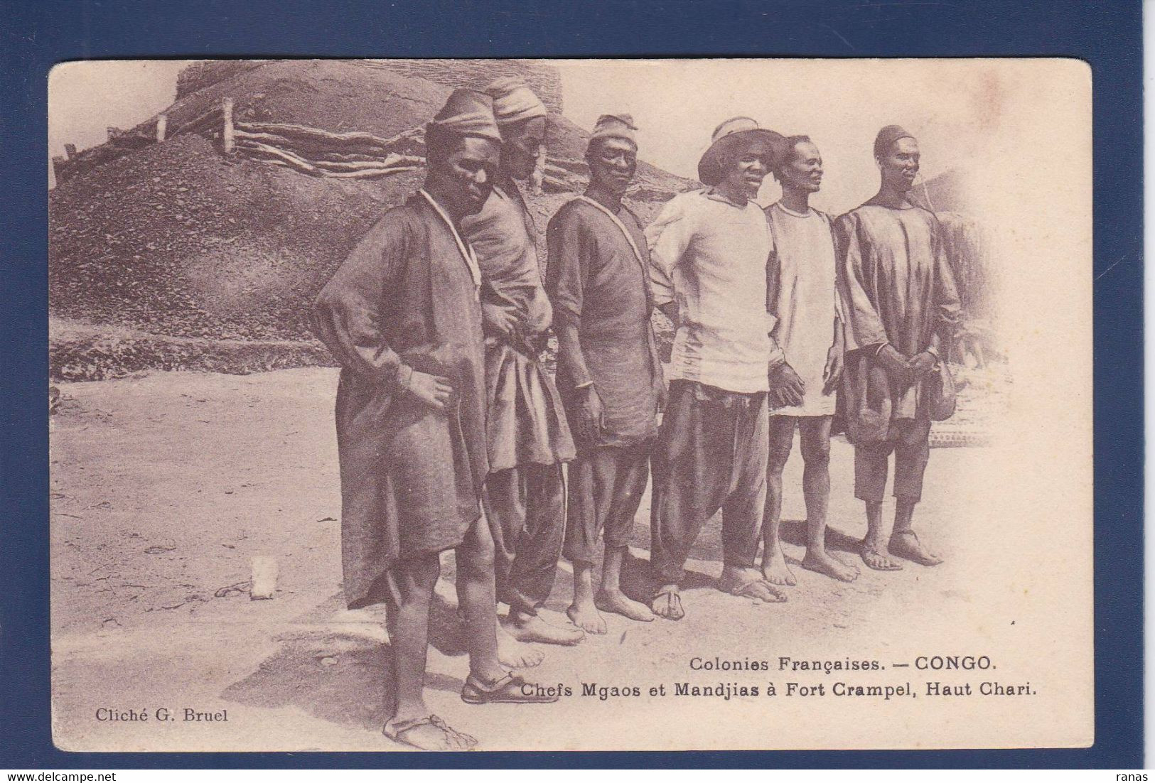 CPA Congo Français Afrique Noire Non Circulé Type Ethnic - Congo Francés