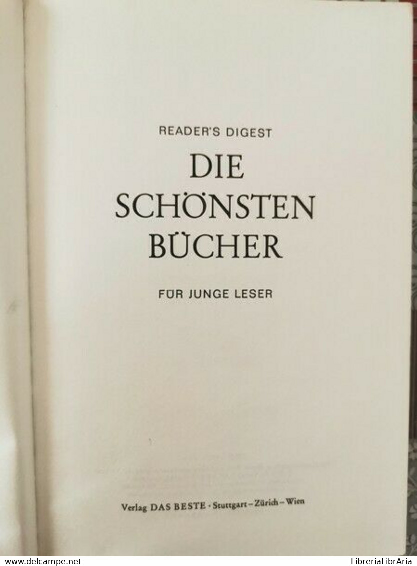 Die Schonsten Bucher Fur Junge Leser  Di Reader’s Digest,  1973,  Das Beste - ER - Geneeskunde, Biologie, Chemie