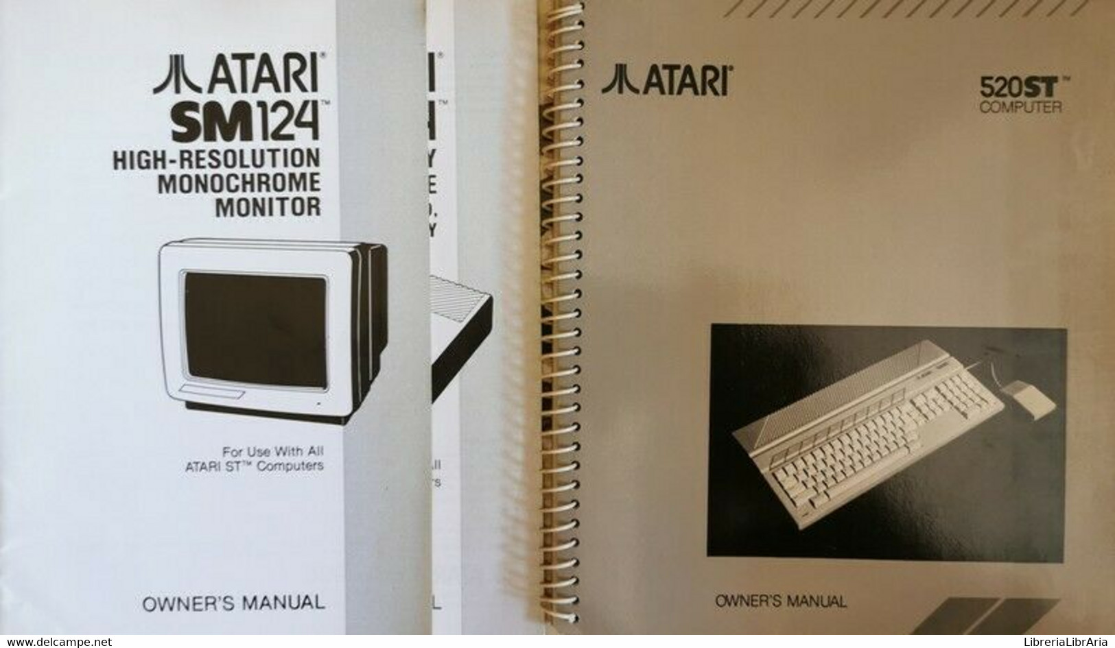 COLLEZIONISMO. Atari Owner’s Manual + Due Fascicoli  Di Atari,  1985 - ER - Altri & Non Classificati