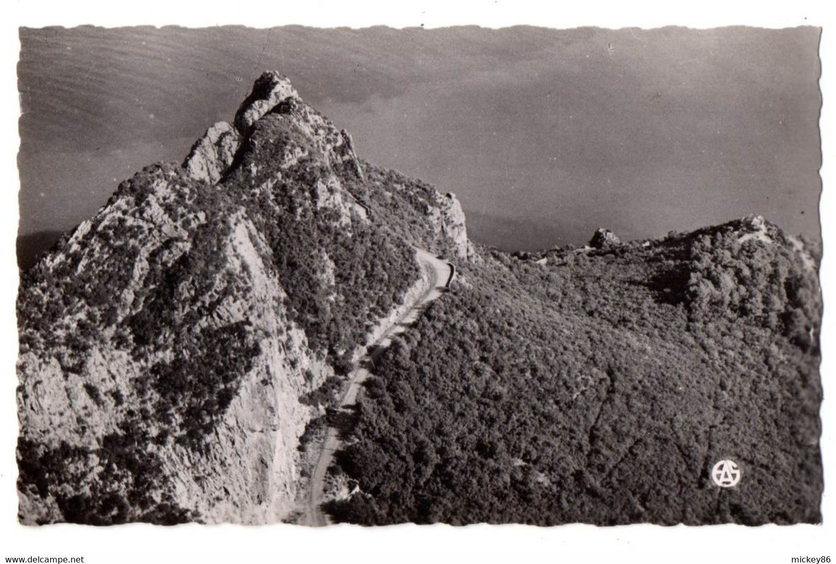 Algérie-- BOUGIE -BEJAIA -1957--Le Pic Des Singes ....timbre....cachet "BOUGIE"...........à Saisir - Bejaia (Bougie)