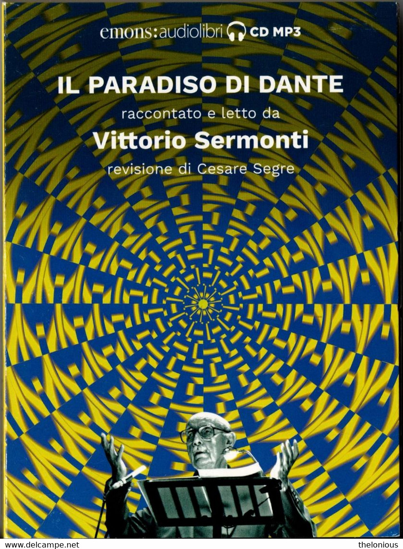 # Audiolibro: Il Paradiso Di Dante Raccontato E Letto Da Vittorio Sermonti, 3 CD MP3 - Science Fiction Et Fantaisie