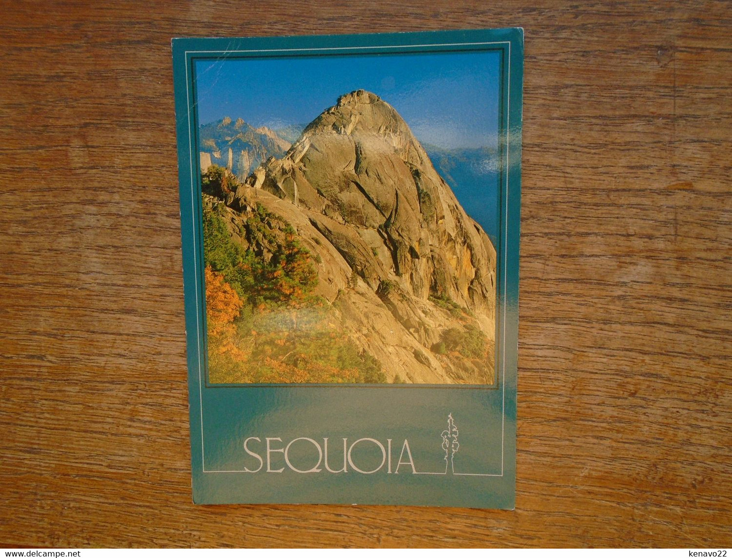 états-unis , Sequoia National Park , Moro Rock In Autumn Overlooks - Kings Canyon