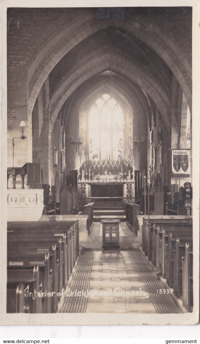 CRICKHOWELL CHURCH INTERIOR - Breconshire