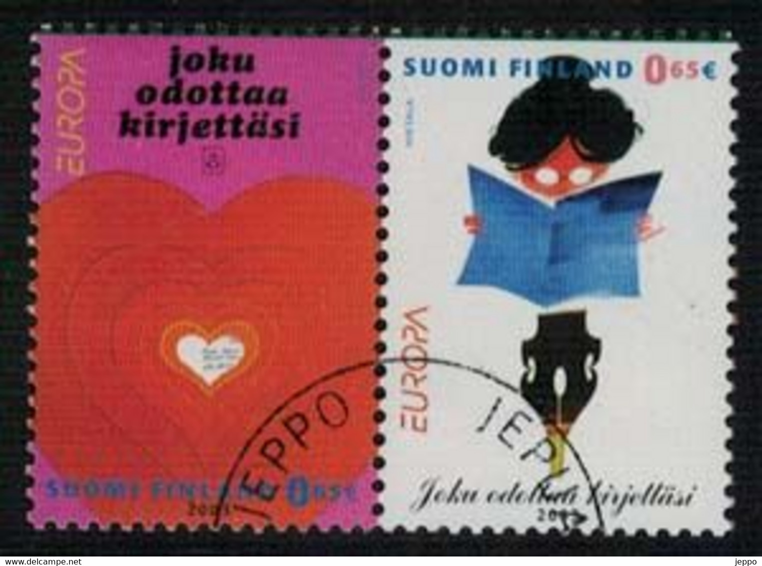 2003 Finland, Europa Cept Pair Fine Used. - Used Stamps