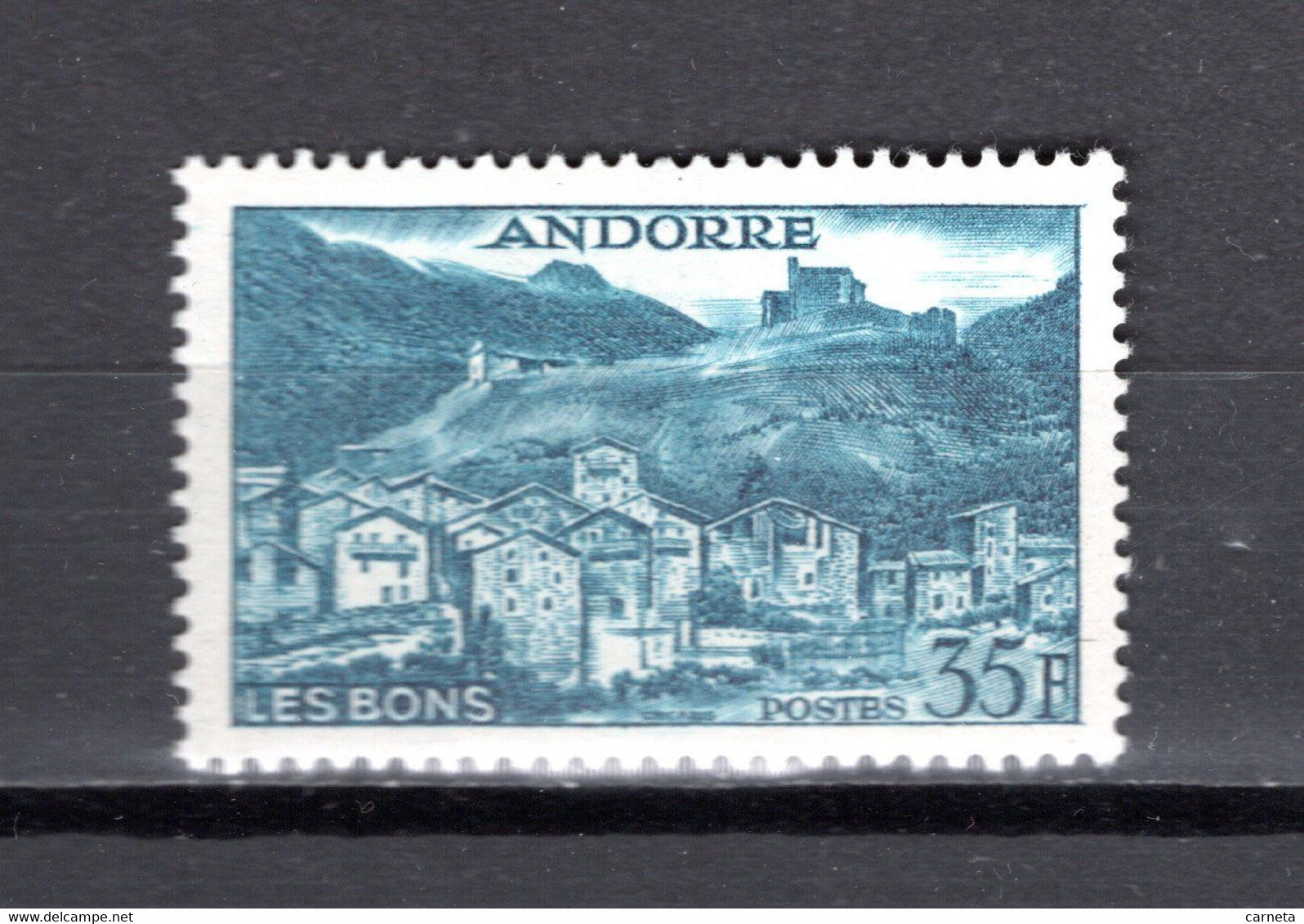 ANDORRE N° 150A   NEUF SANS CHARNIERE COTE 14.00€   PAYSAGE LE HAMEAU DES BONS  VILLE - Ungebraucht