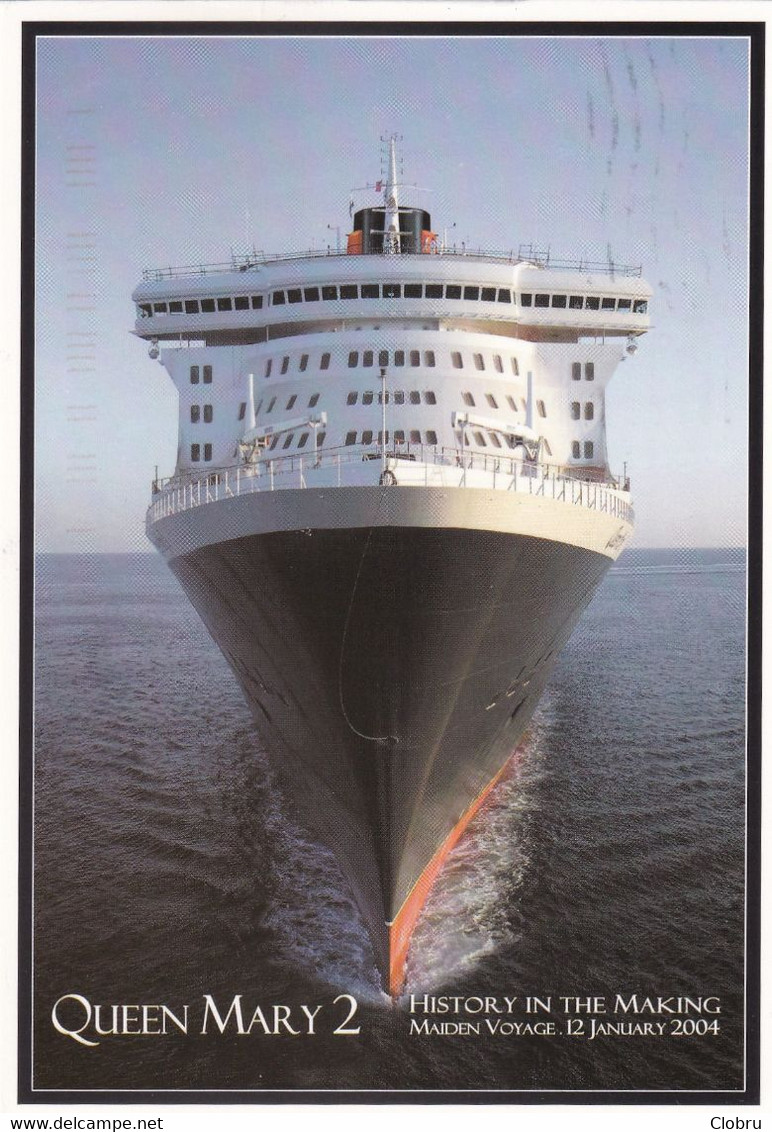 Queen Mary 2, History In The Making, Maiden Voyage, 12 Junuary 2004 - Paquebote