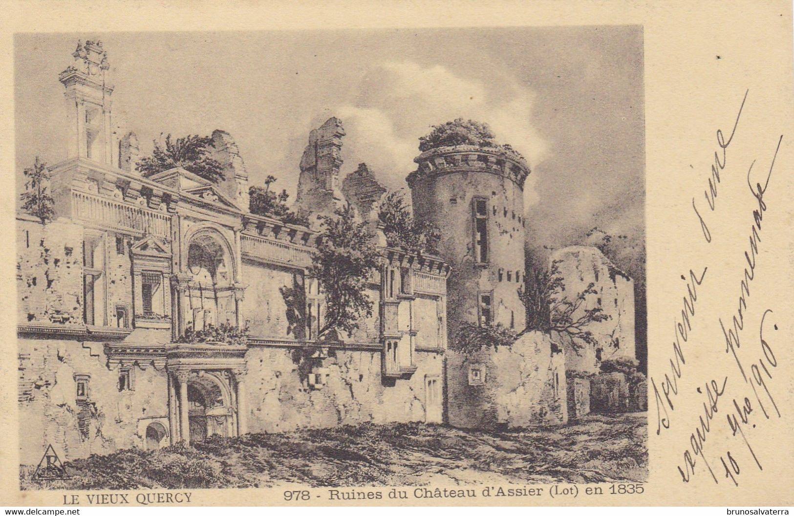 LE VIEUX QUERCY - Ruines Du Château D'Assier - Assier