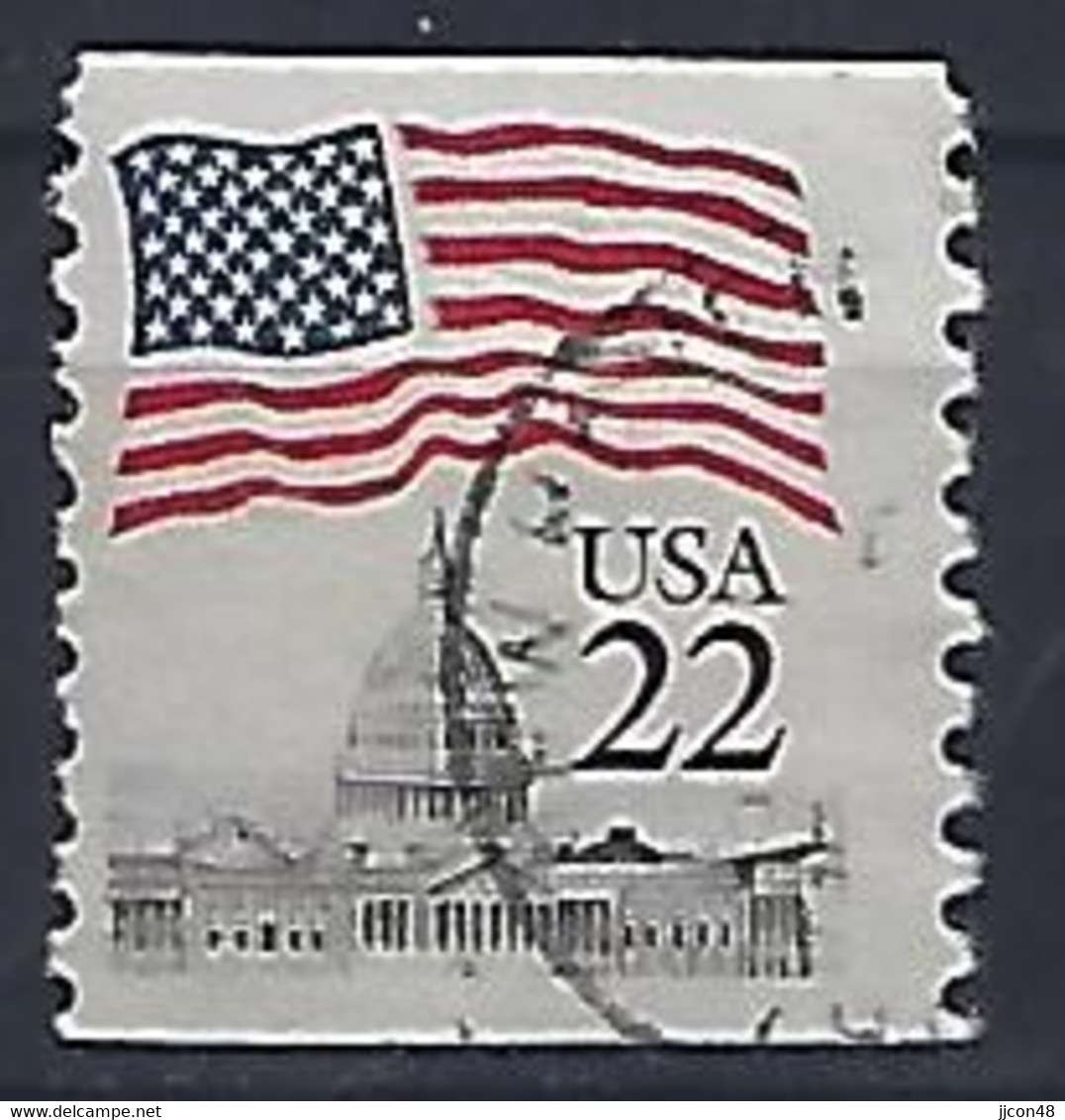 USA  1985  Flag + Capital  (o) Mi.1738  C - Gebraucht