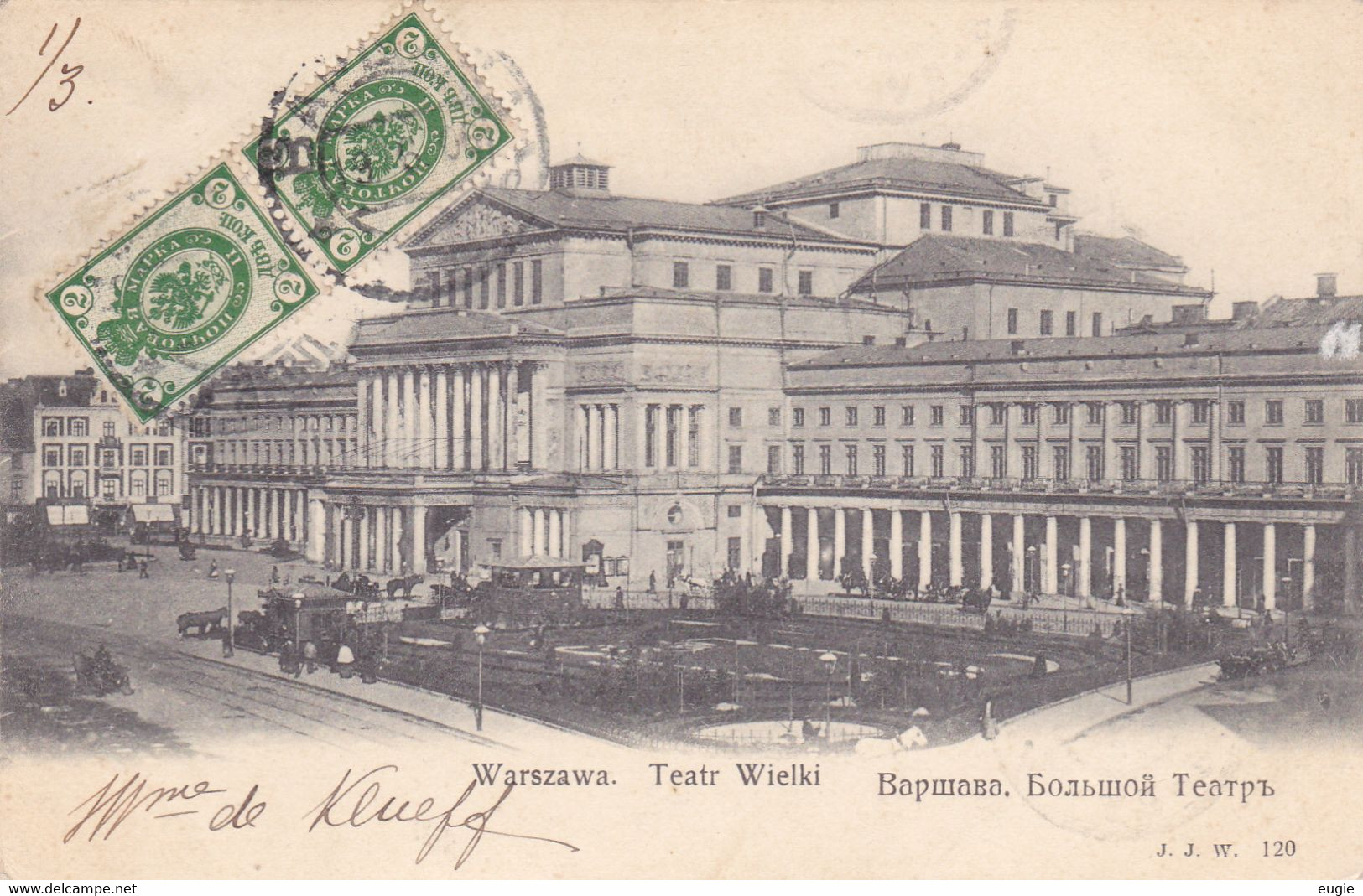 2814/ Warszawa, Teatr Wielki - Pologne