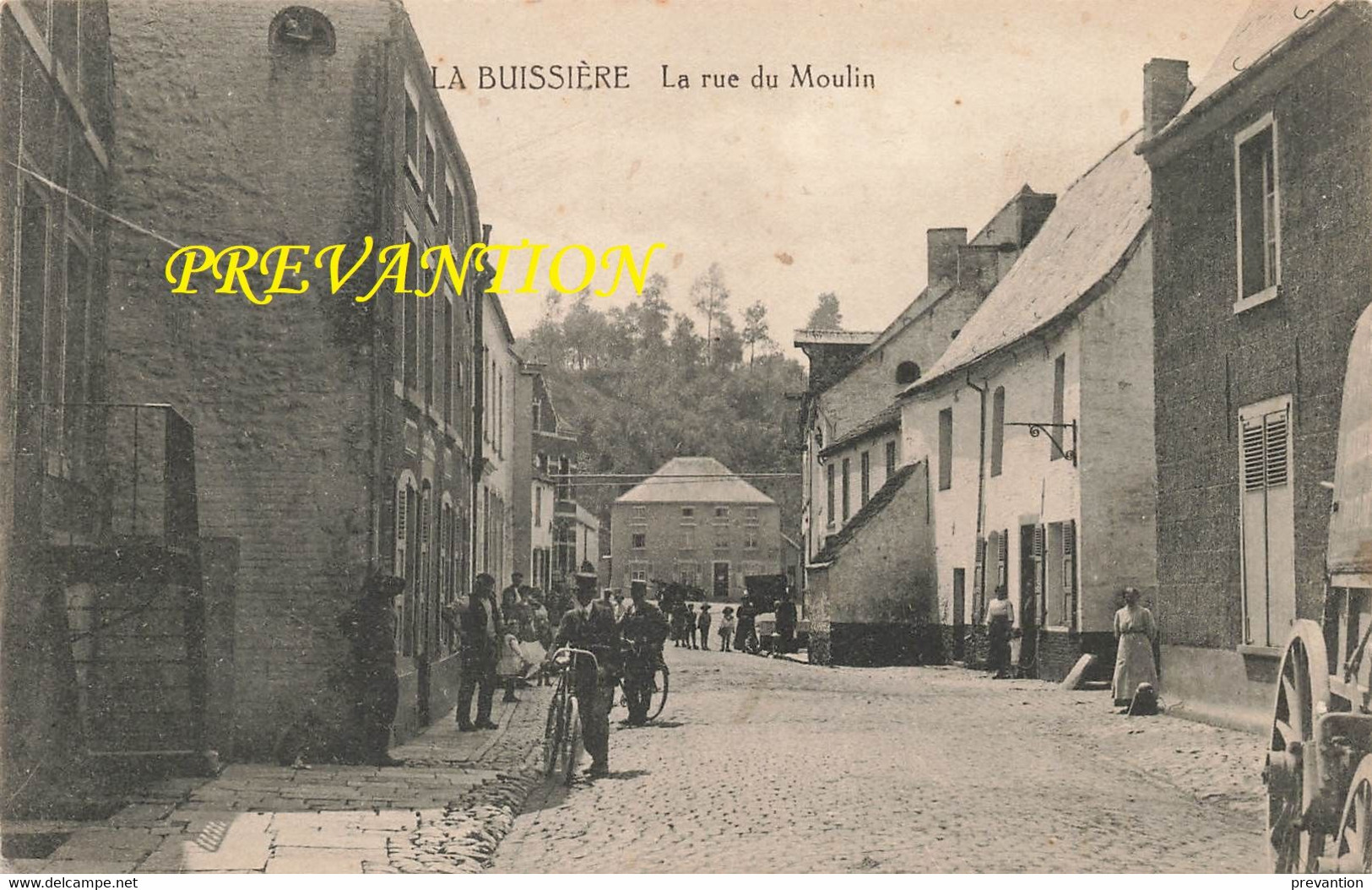 LA BUISSIERE - La Rue Du Moulin - Merbes-le-Château
