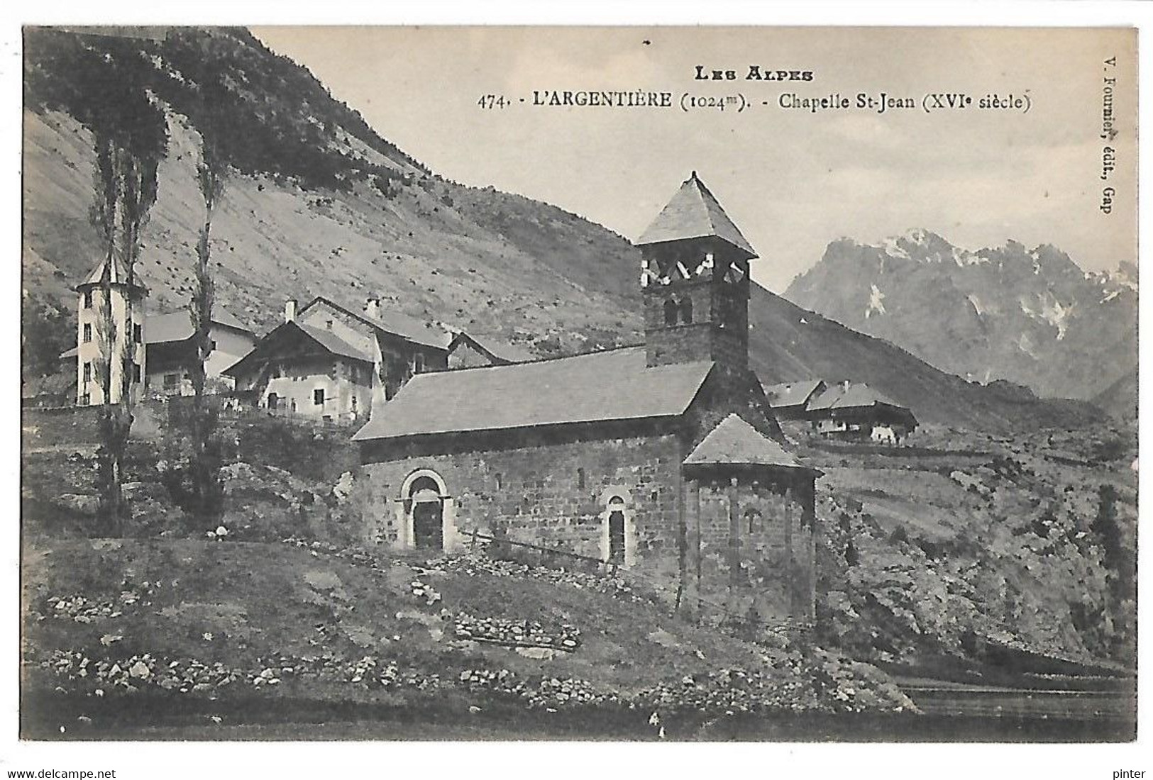 L'ARGENTIERE - Chapelle St Jean - L'Argentiere La Besse