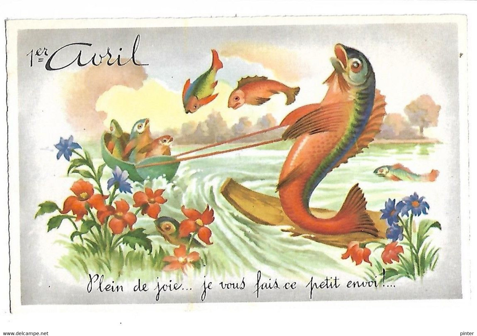 1ER AVRIL - POISSON D'AVRIL - Série 1090 - 1 De April (pescado De Abril)