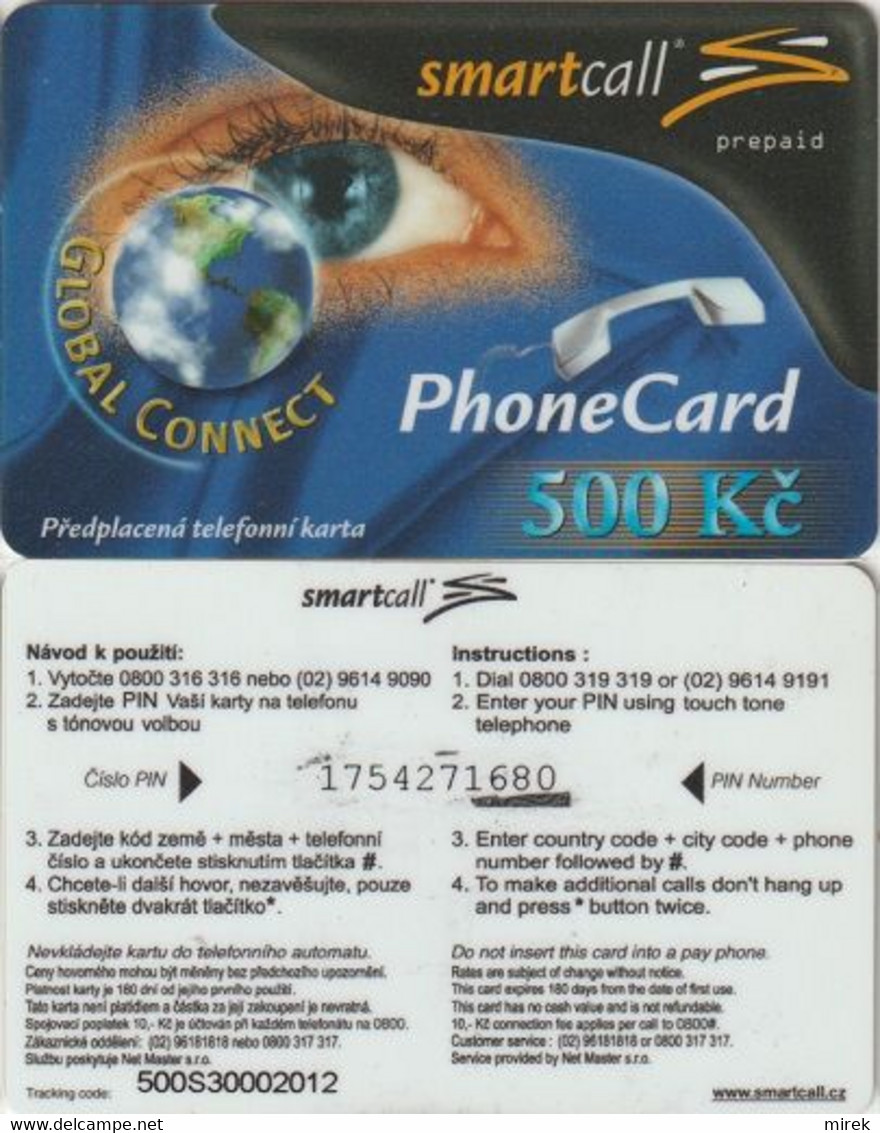 206/ Czech Republic; Prepaid, C4. Net Master, Serie 500S - Czech Republic