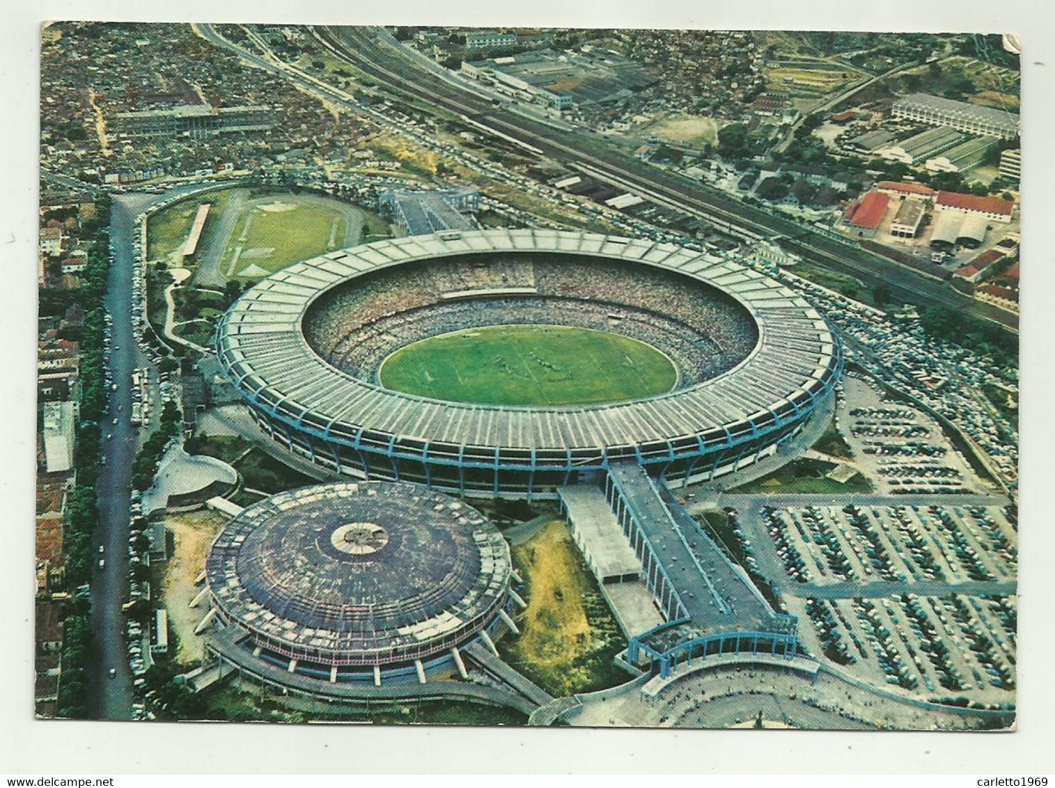 RIO DE JANEIRO - BRASILE - MARACANA' STADIO - VIAGGIATA FG - Calcio