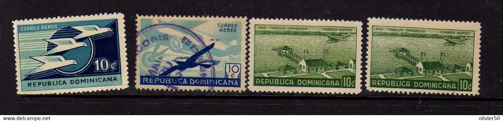 Republique Dominicaine  - Lot De Poste Aerienne  Oblit Et Neufs* - Dominican Republic